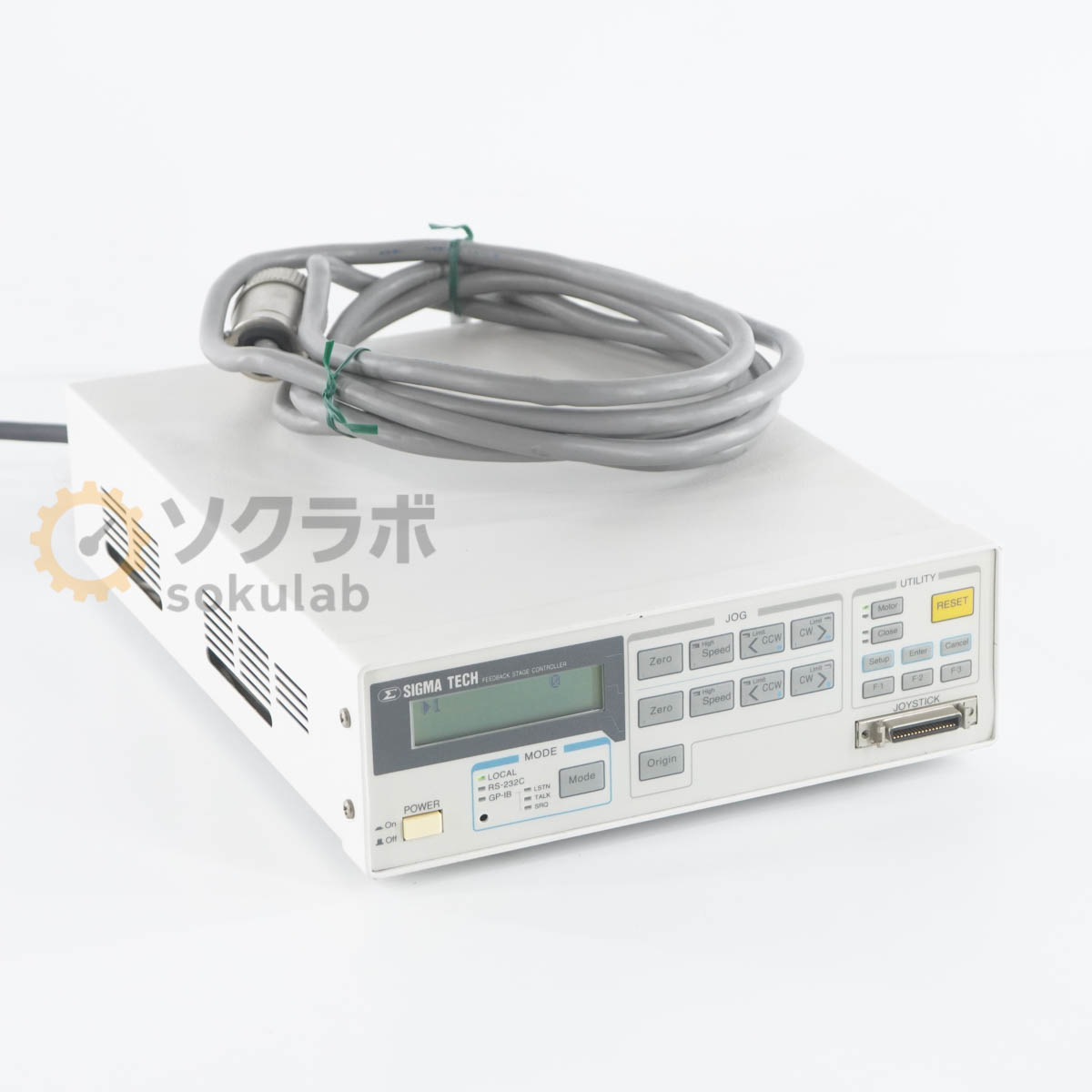 【中古】[DW]8日引き請ける SIGMA TECH SC-104 FEEDBACK STAGE CONTROLLER フィードバックステージコントローラー [06644-0207]