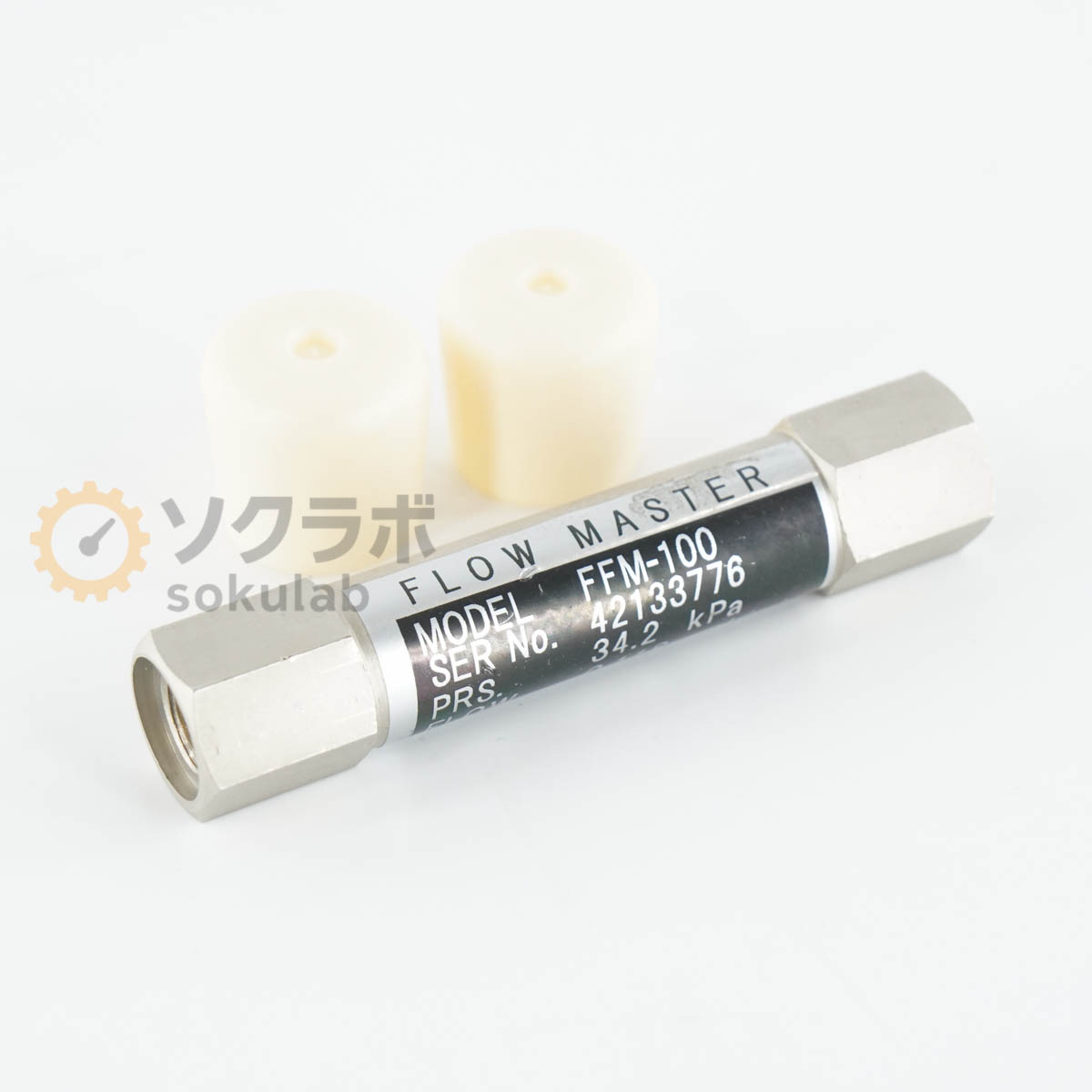 【中古】[DW]8日引きうける FUKUDA FFM-100 FLOW MASTER Minute Flow-Generating Unit 流出お師匠さん 微微たる流束ノズル 34.2kPa 0.118ml/時間 [07380-0260]