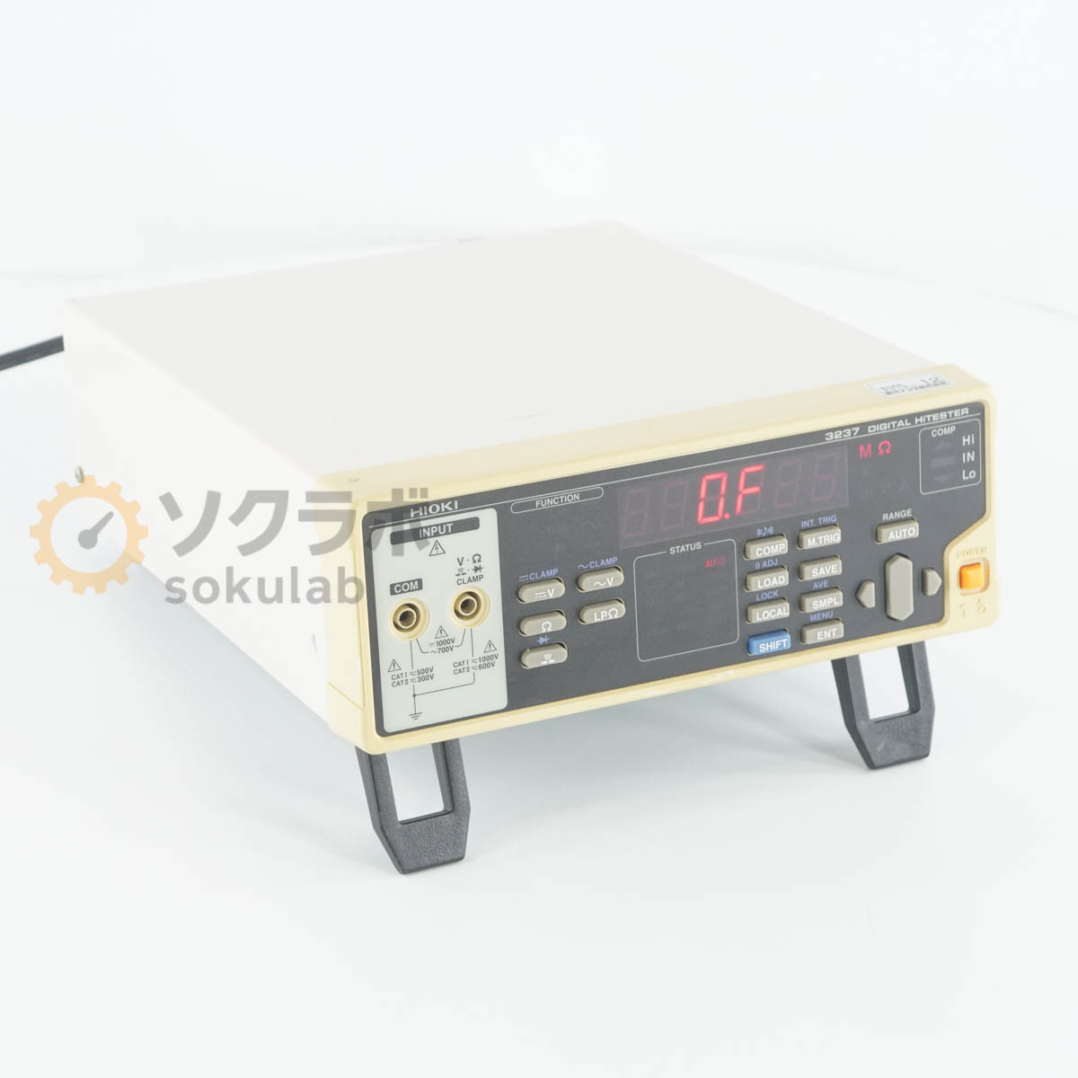 【中古】[DW]8日引きうける HIOKI 3237 DIGITAL HiTESTER デジタルハイテスター ワット数吊りひも [07485-0025]