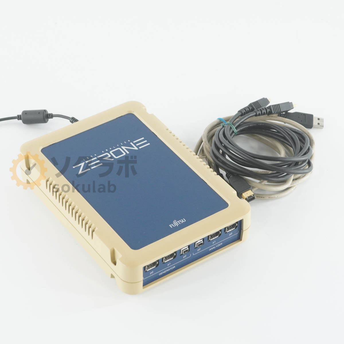 【中古】[DW]8日引き請ける FUJITSU MST2171 1394 ANALYZER ZERONE-X 分析機器 ACアダプタ ワット数吊りひも [07380-0029]