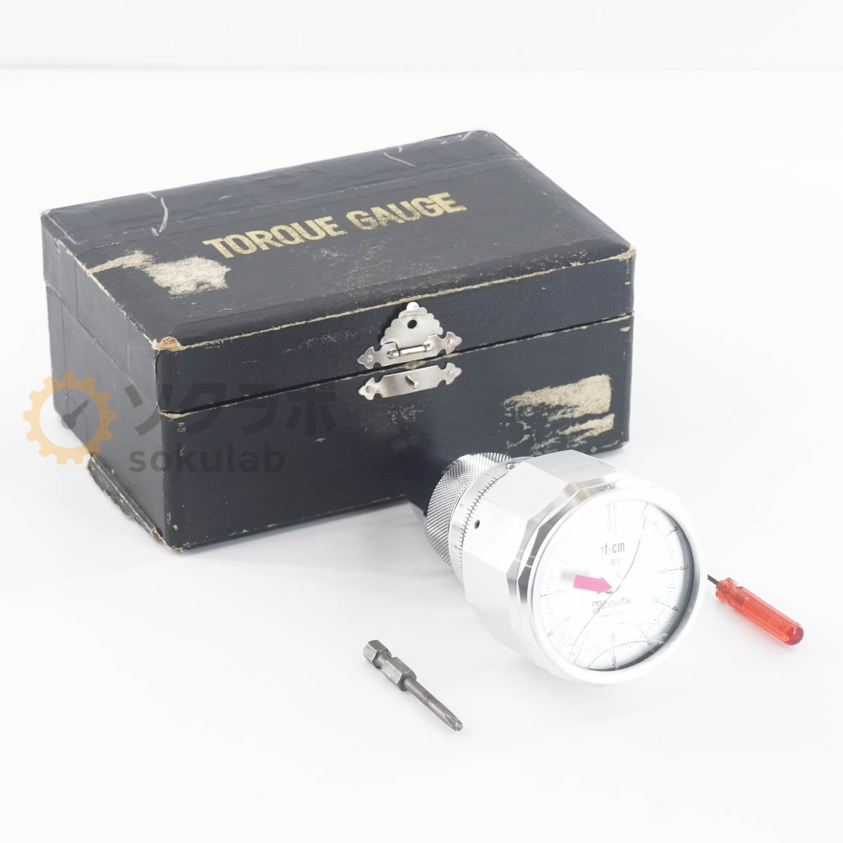 【中古】[DW]8日引き請ける TOHNICHI 9BTG TORQUE GAUGE トルクゲージ 9-0.1 kgf 糎 [07380-0272]