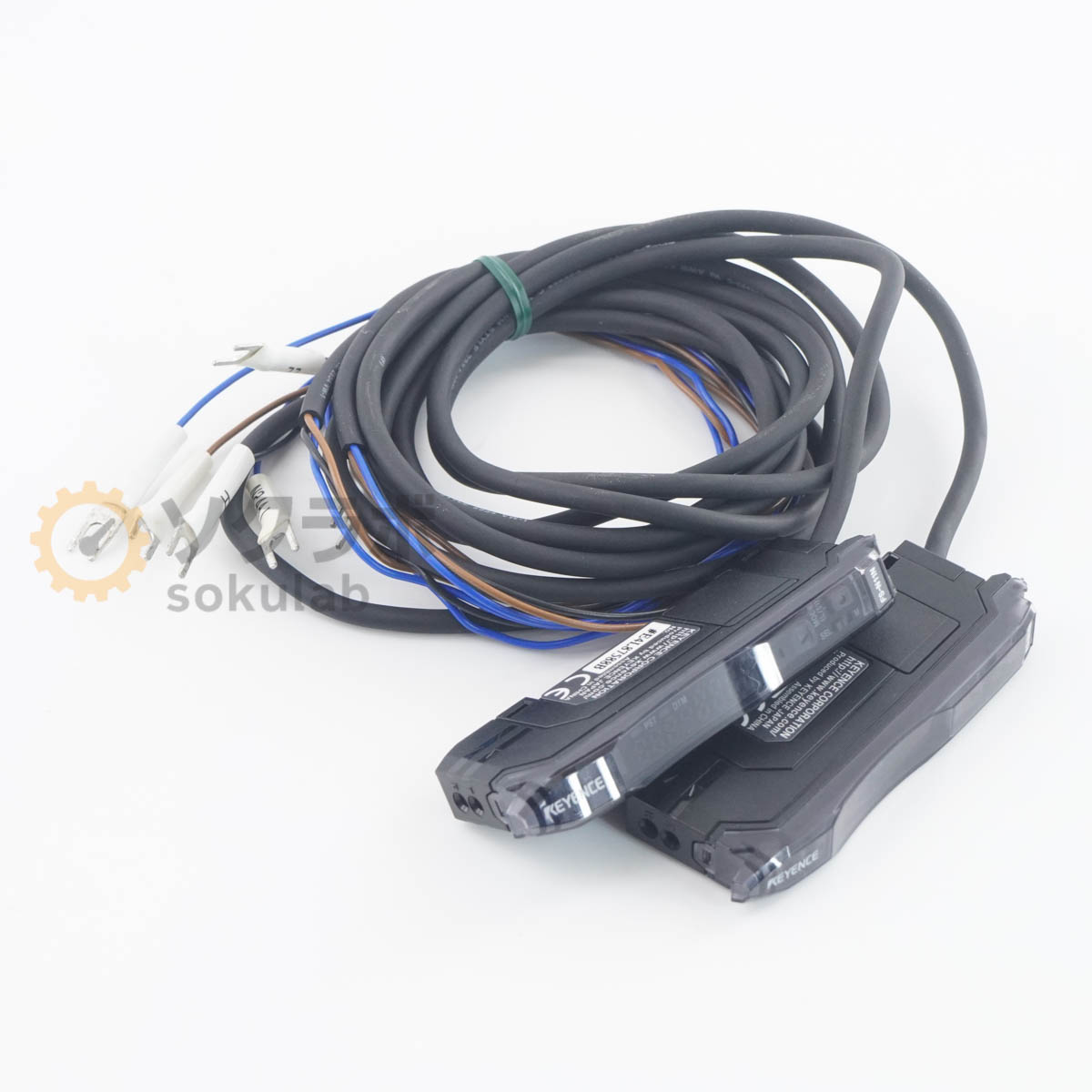 【中古】[PG]8日保証 2個セット KEYENCE FS-N11N Fiber Amplifier ファイバーアンプ デジタルファイバーセンサー ファイバアンプ デ...[07546-0032]