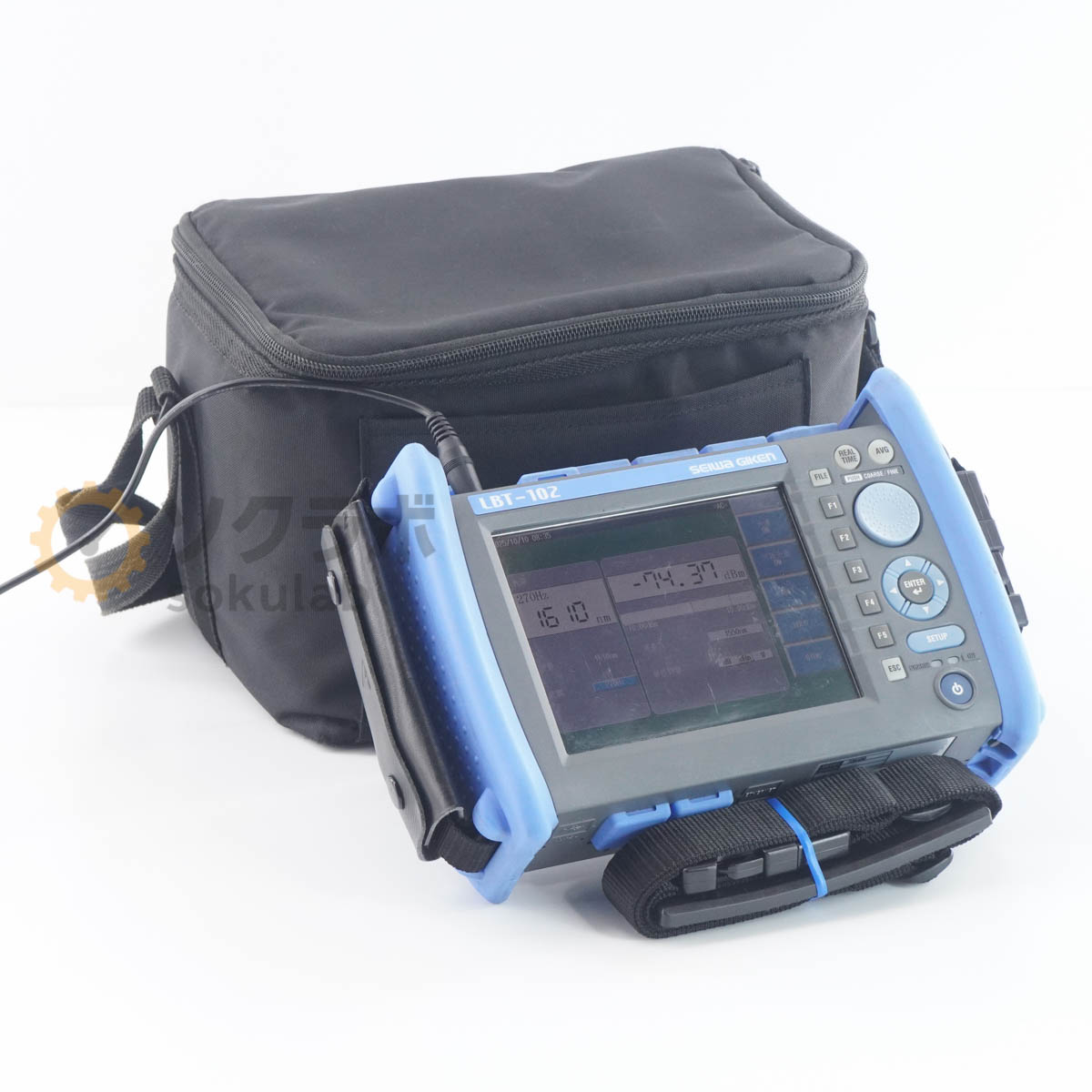 【中古】[DW]8日保証 3台入荷 SEIWA GIKEN LBT-102 735420 OTDR 故障修理支援ツール ACアダプター 電源コード [07456-0313]