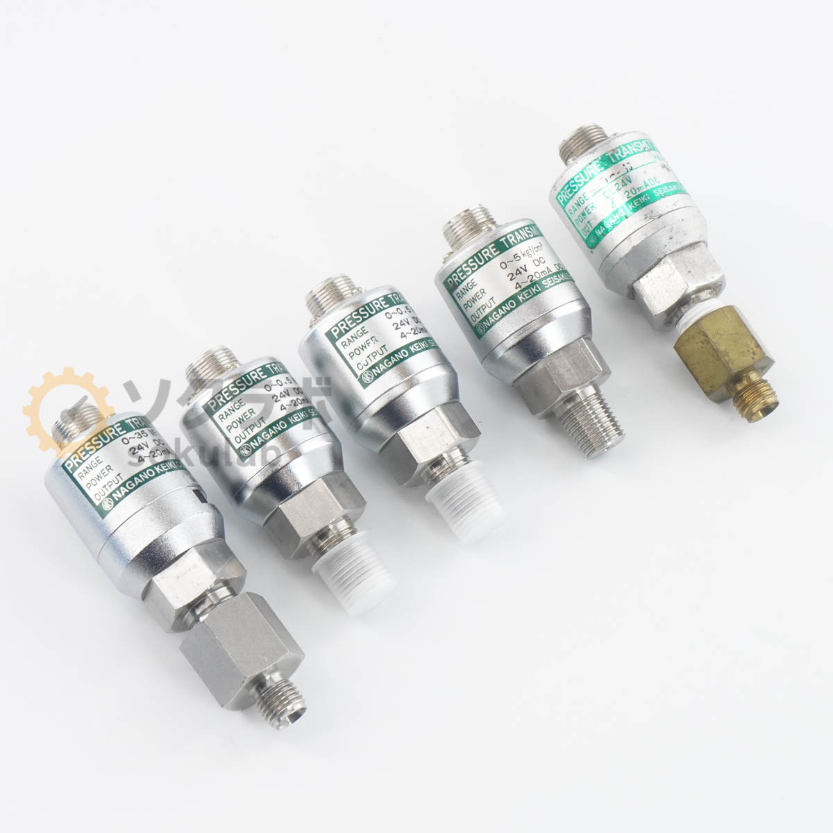 【中古】[DW]8日保証 セット NAGANO KEIKI KH15 PRESSURE TRANSMITTER 圧力トランスミッター [07546-0037]