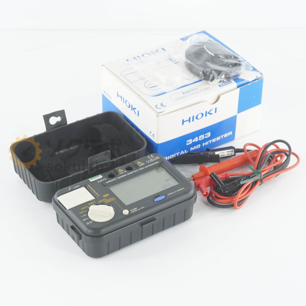 【楽天市場】【中古】[DW]8日保証 03/2025CAL HIOKI 3453 DIGITAL MΩ HiTESTER デジタルメグオーム ...