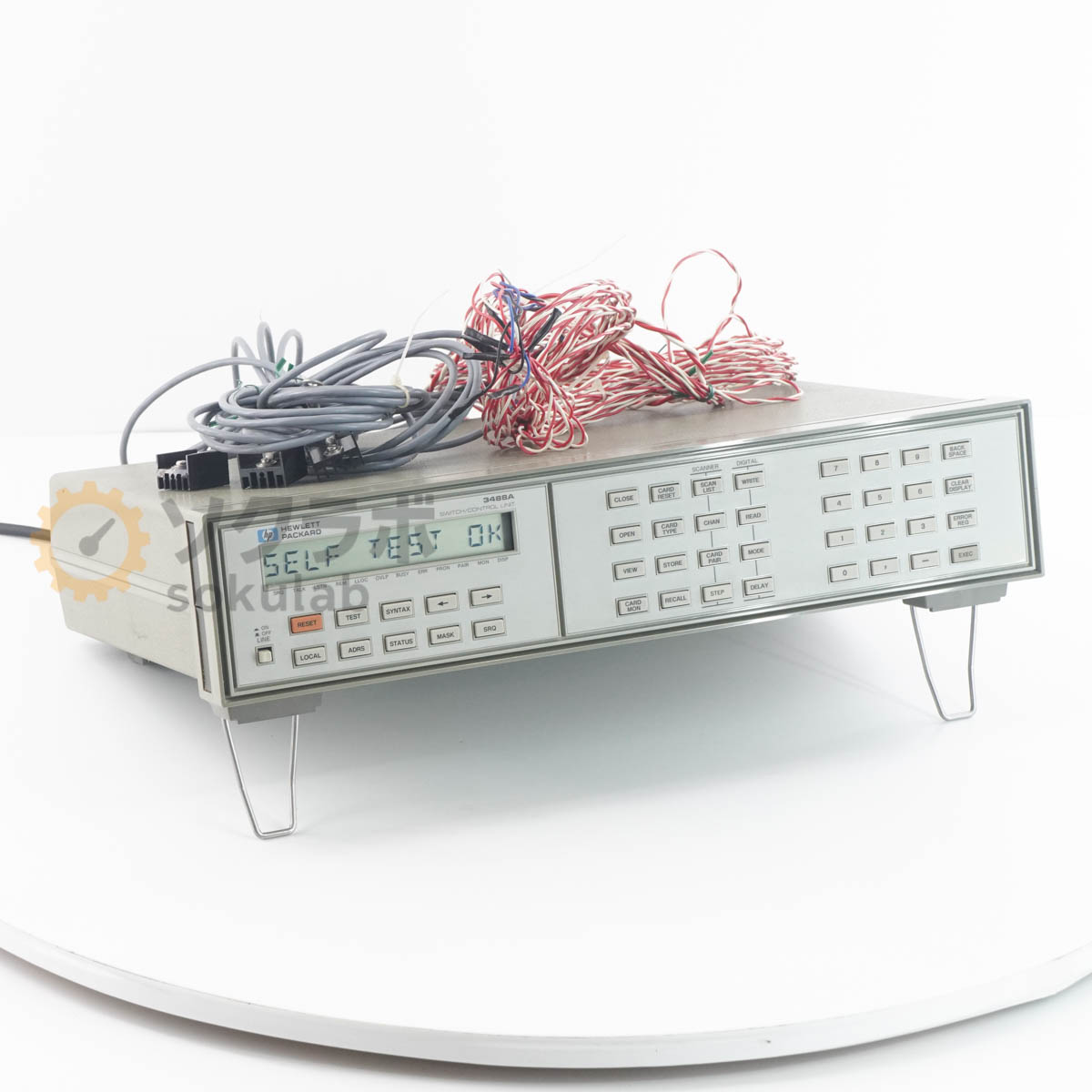 【中古】[DW]8日引きうける SelfTestOK hp 3488A SWITCH/CONTROL UNIT 取り替えっこ/抑えつける社会的単位 OPT 023 44471A 44471D [07599-0003]