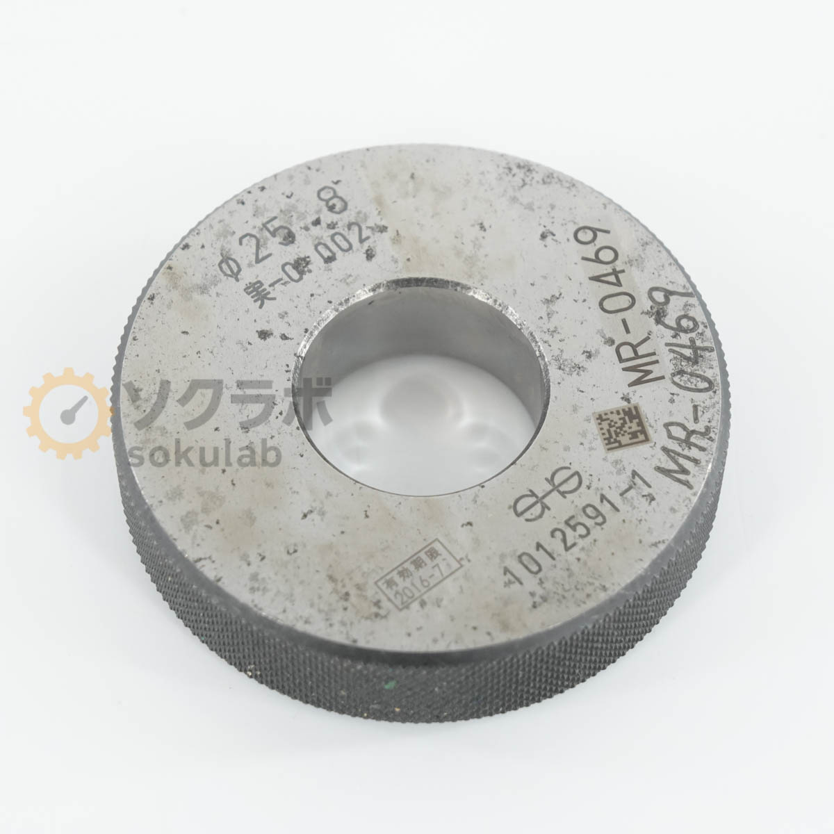 【中古】[DW]8日保証 SHS 測範社 φ25.8 実-0.002 Master Ring Gauge マスターリングゲージ セットリング [07347-0367]