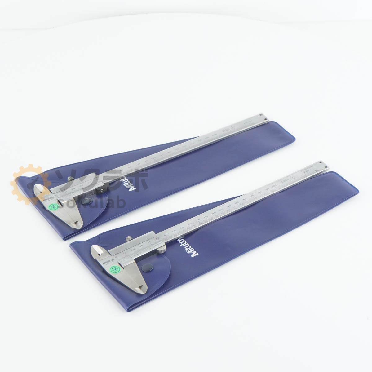 【中古】[DW]8日保証 2本セット 2025年1月検査 Mitutoyo N20 ？ CALIPER M型 ノギス 200mm 20cm [07499-0059]