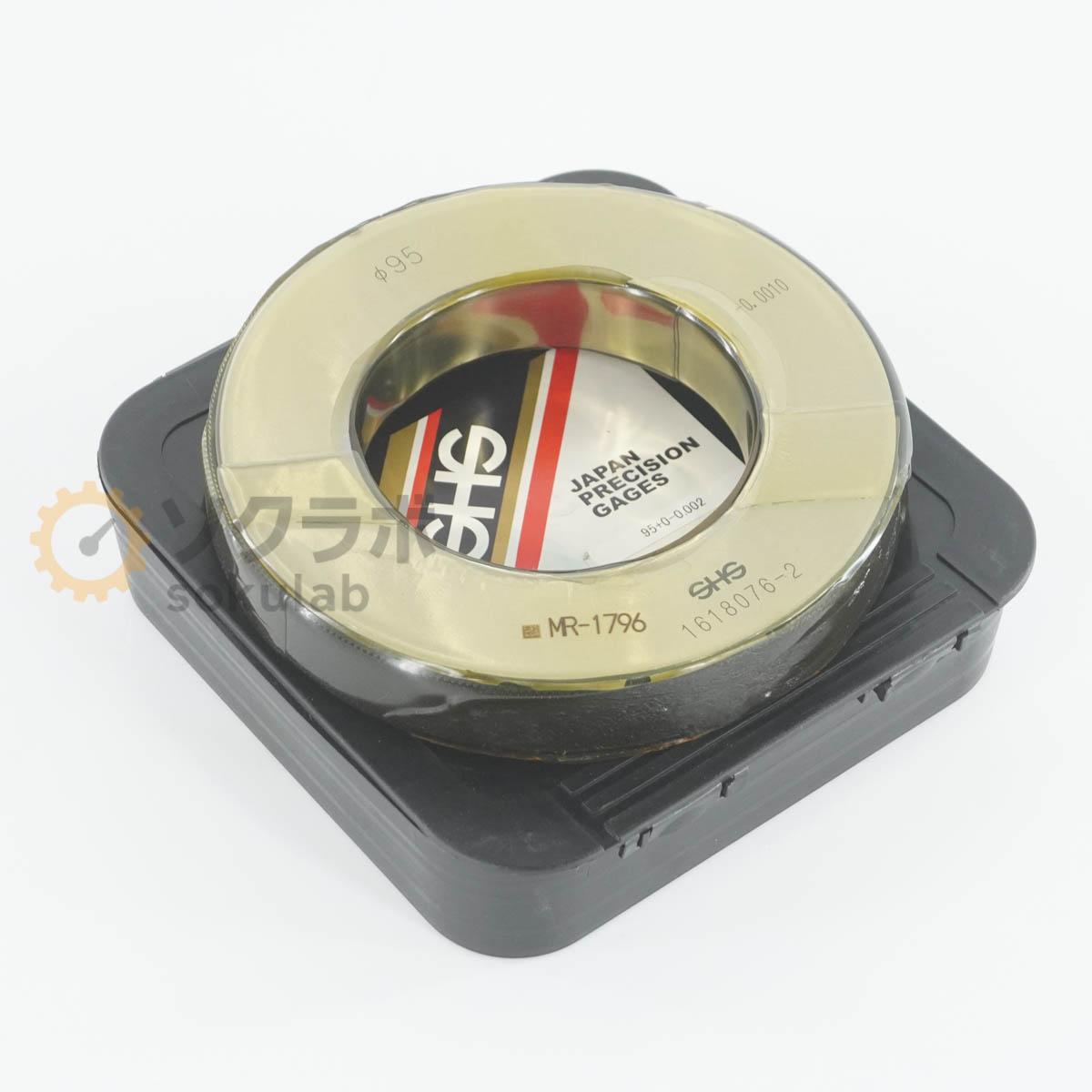 【中古】[DW]8日引き受ける SHS 測範社 φ95 -0.001 Master Ring Gauge マスターリングゲージ 仕掛ける輪っか [07347-0259]