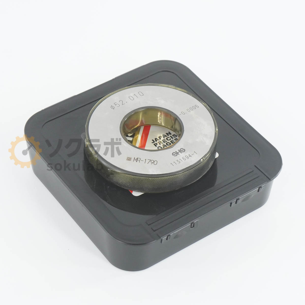 【中古】[DW]8日保証 SHS 測範社 φ52.010 -0.0005 Master Ring Gauge マスターリングゲージ セットリング [07347-0264]