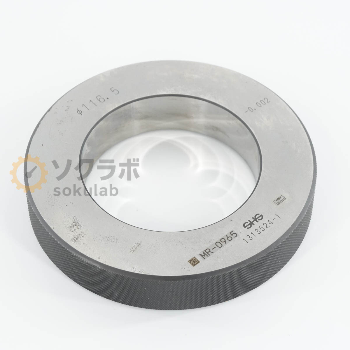 【中古】[DW]8日引き受ける SHS 測範社 φ116.5 -0.002 Master Ring Gauge マスターリングゲージ 仕掛ける輪っか [07347-0266]
