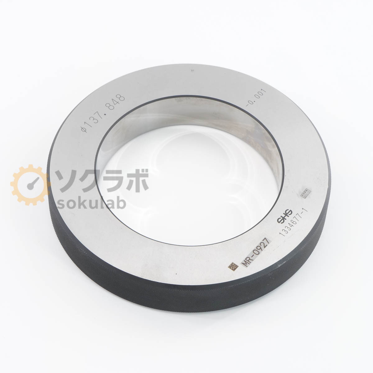 【中古】[DW]8日保証 SHS 測範社 φ137.848 -0.001 Master Ring Gauge マスターリングゲージ セットリング [07347-0273]