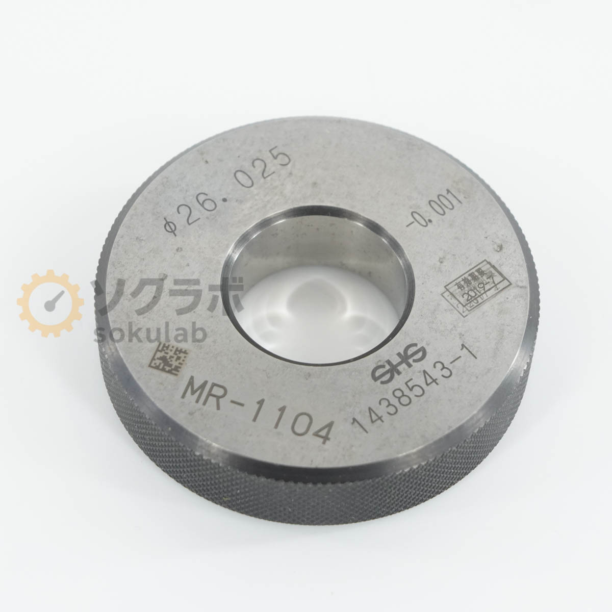 【中古】[DW]8日保証 SHS 測範社 φ26.025 -0.001 Master Ring Gauge マスターリングゲージ セットリング [07347-0343]
