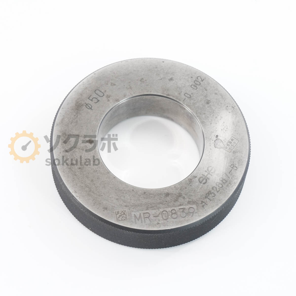 【中古】[DW]8日引き請ける SHS 測範社 φ50 -0.002 Master Ring Gauge マスターリングゲージ 書き割り輪っか [07347-0289]