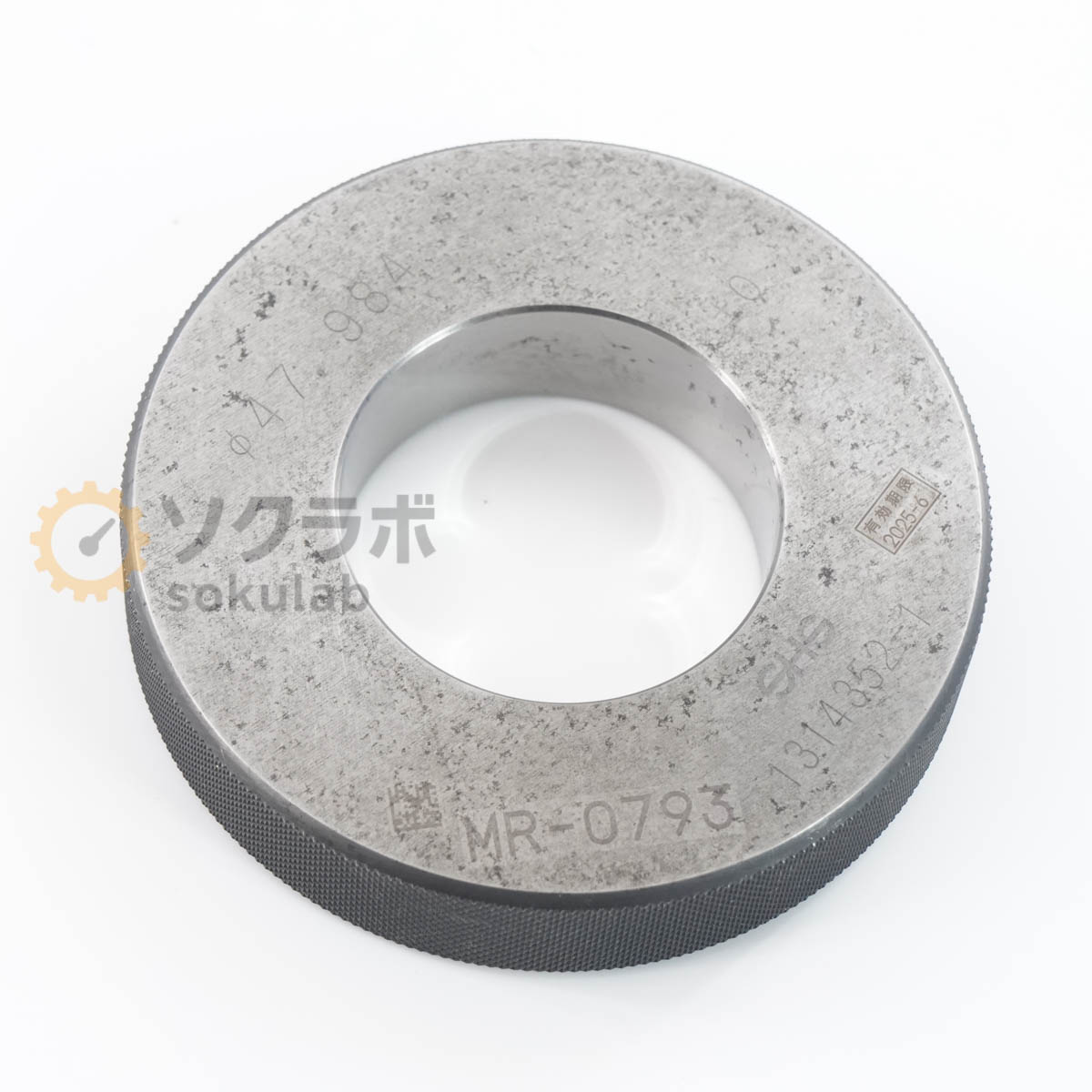 【中古】[DW]8日引きうける SHS 測範社 φ47.984 ±0 Master Ring Gauge マスターリングゲージ 書き割り輪っか [07347-0294]