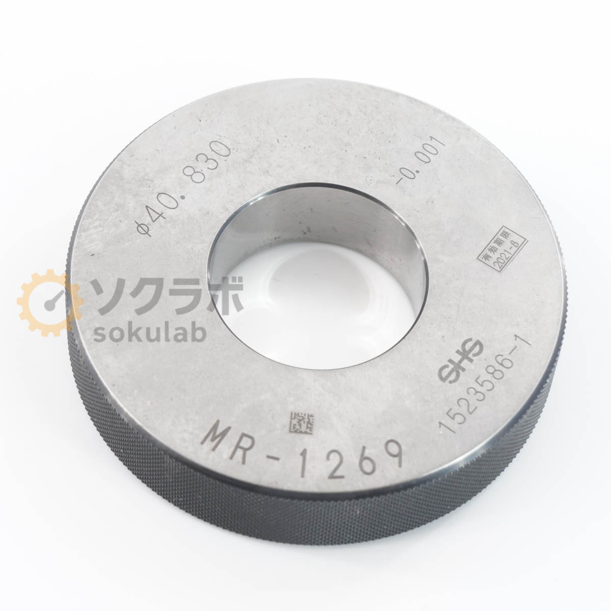 【中古】[DW]8日保証 SHS 測範社 φ40.830 -0.001 Master Ring Gauge マスターリングゲージ セットリング [07347-0295]