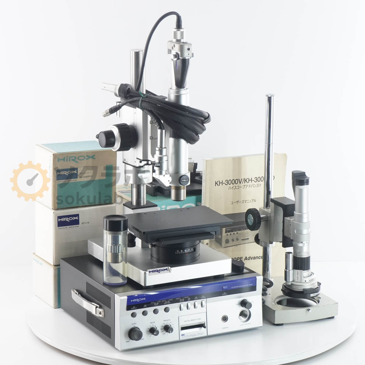 【楽天市場】【中古】[DW]8日保証 動作確認済 HIROX KH-3000 VD HI-SCOPE Advanced Digital ...