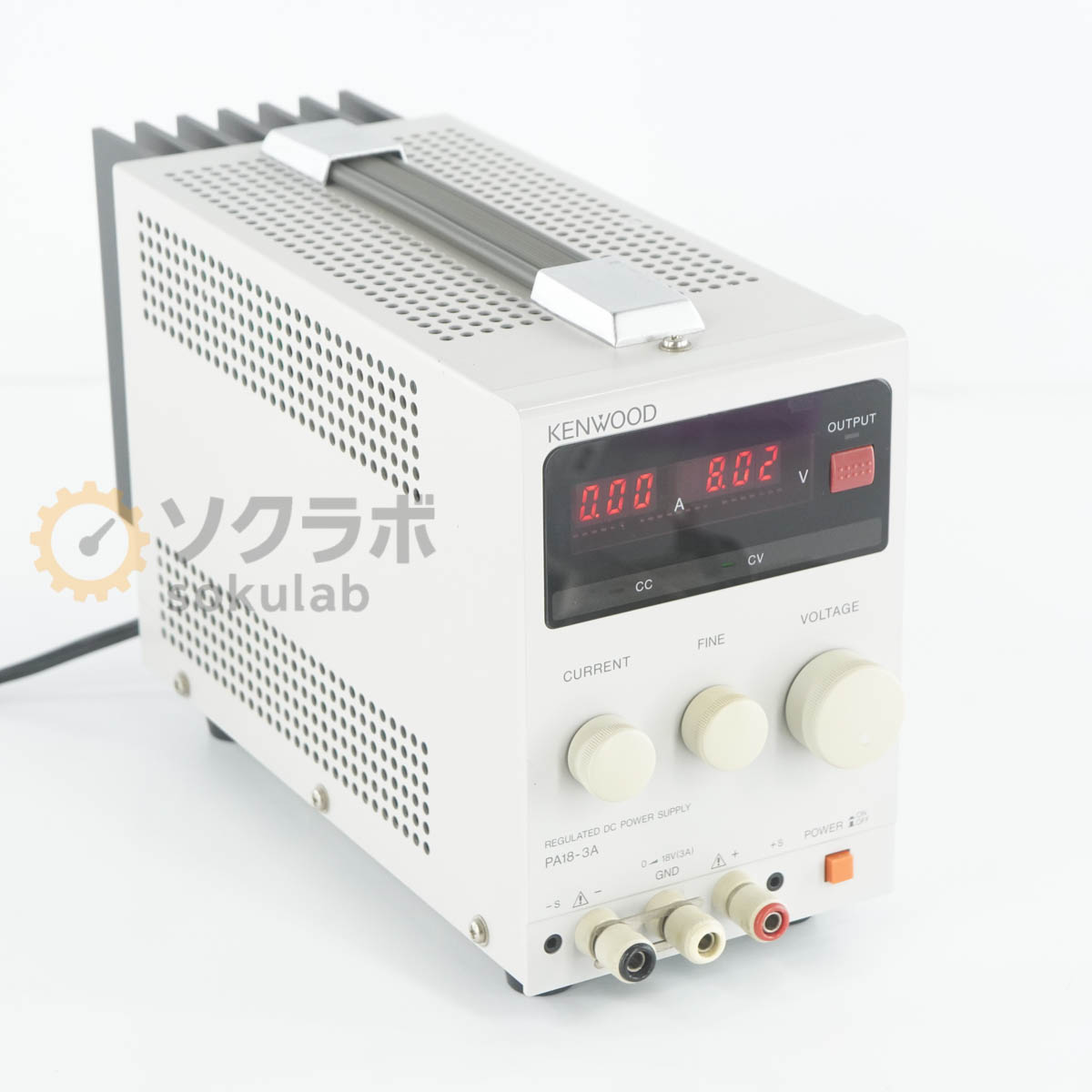 楽天市場】送料無料□KENWOOD/ケンウッド 直流安定化電源□PA18-3A