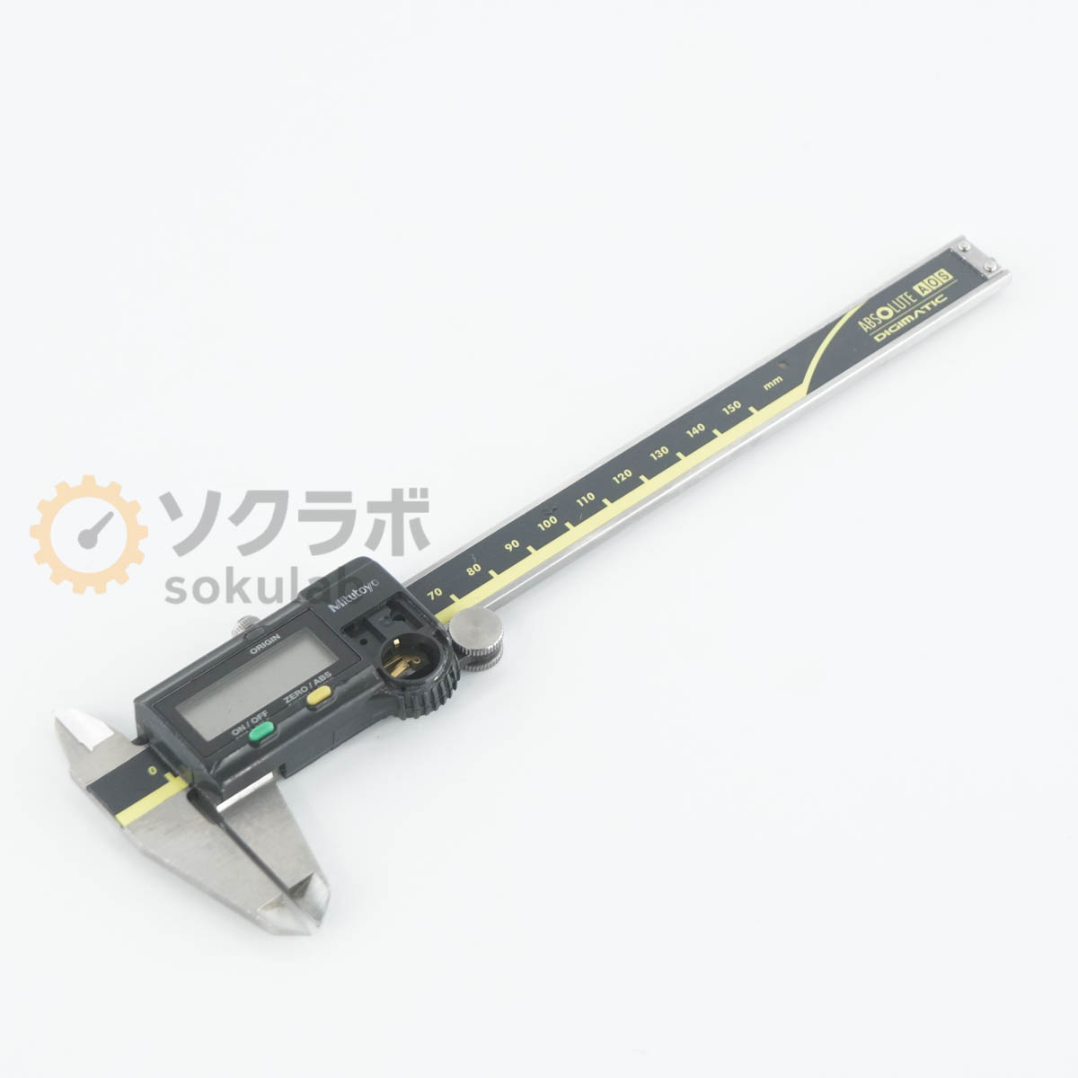 【中古】[JB]保証なし Mitutoyo CD-15AX 500-151-30 CD-AX Digimatic Caliper デジタルノギス ABS デジマチックキャリパ 150mm 15cm [07640-0034]