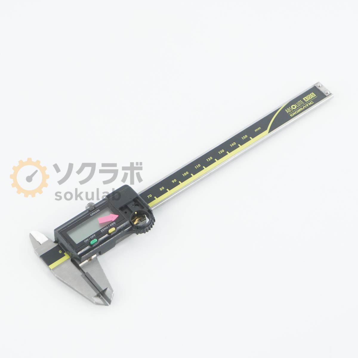 【中古】[JB]保証なし Mitutoyo CD-15AXW 500-154-30 CD-AX Digimatic Caliper デジタルノギス ABS デジマチックキャリパ 150mm 15cm [07640-0038]