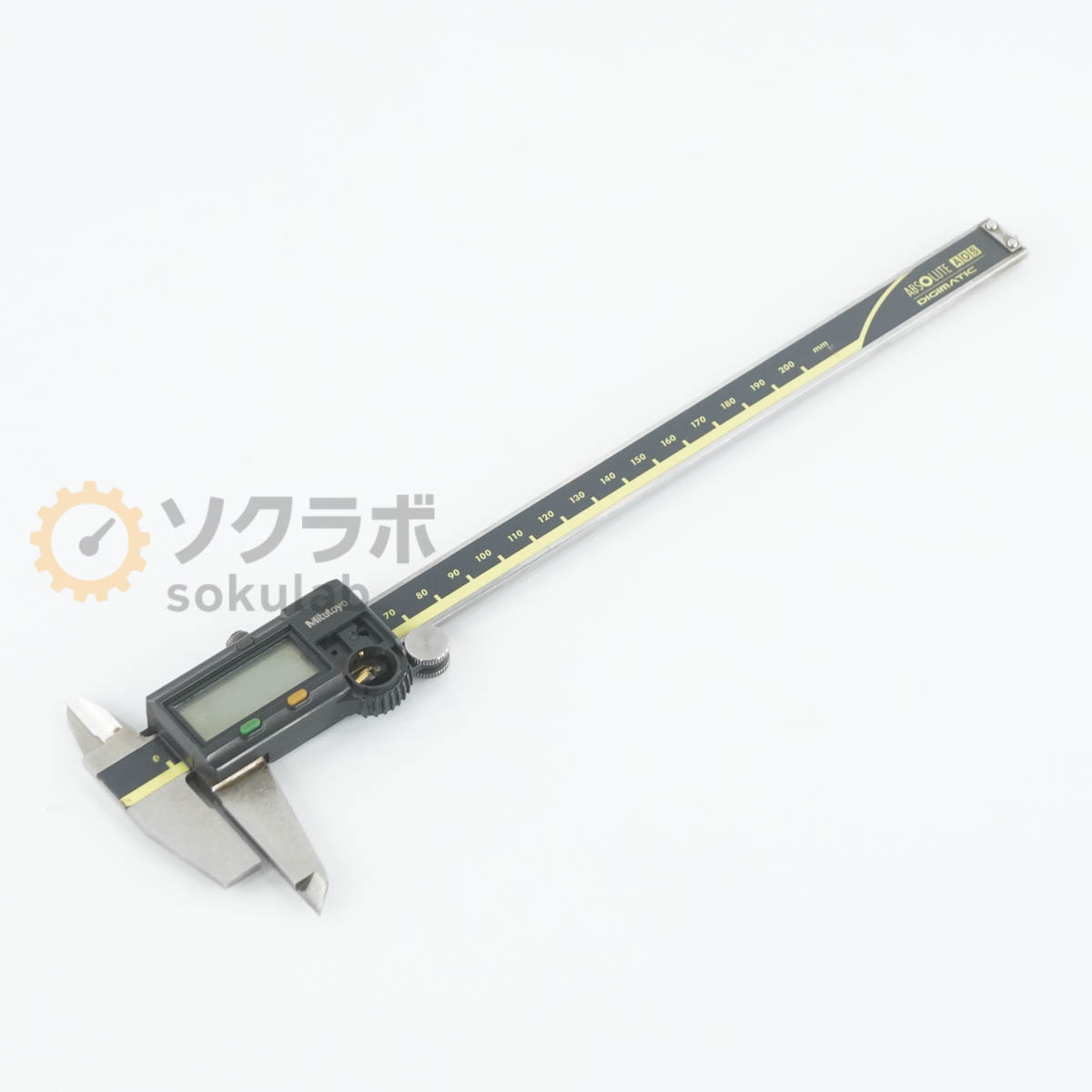 【中古】[JB]保証なし Mitutoyo CD-20AX 500-152-30 CD-AX Digimatic Caliper デジタルノギス ABS デジマチックキャリパ 200mm 20cm [07640-0040]｜デンタショップ