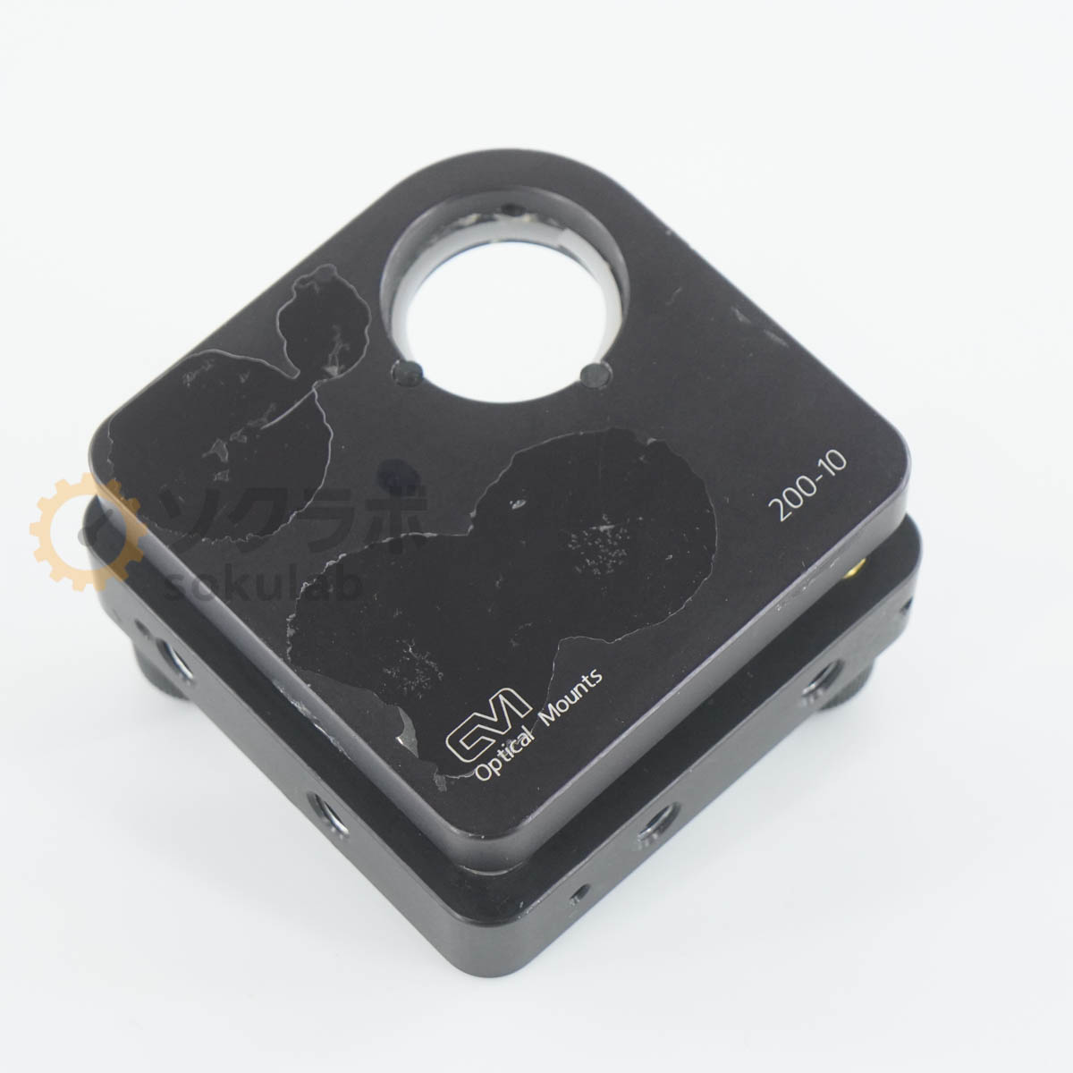 【中古】[DW]8日引きうける CVI 200-10 Optical Mounts Mirror Mount ？ 鏡鑑マウント ？ 光学部分品 上演部分品 [07641-0184]