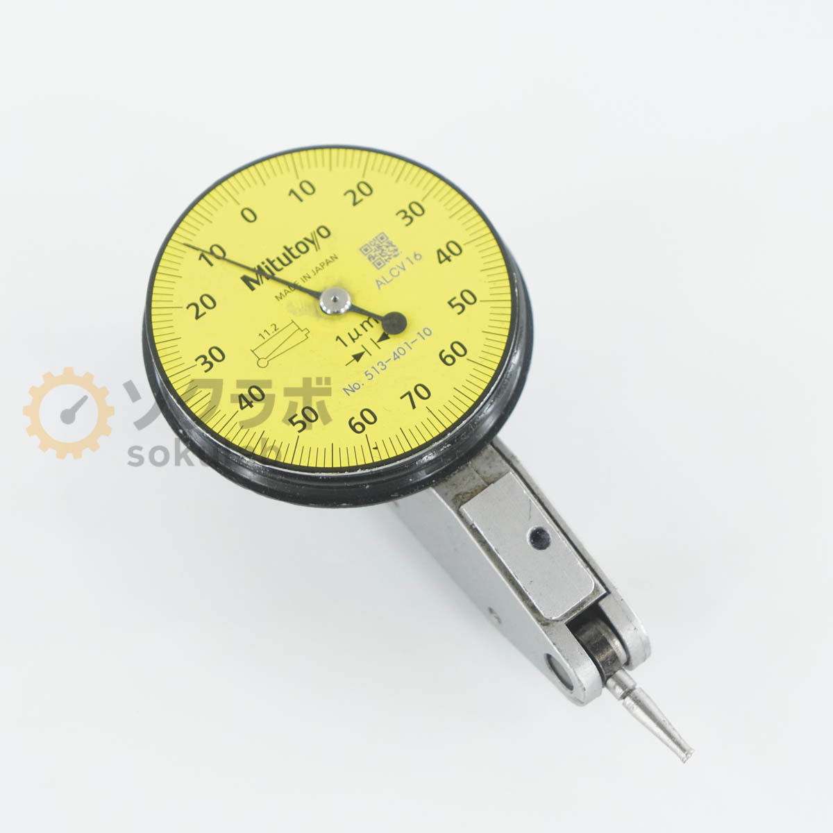 【中古】[JB]引きうけるなし Mitutoyo 513-401-10 Test Indicator Dial Gauge テストインジケーター てこ式文字盤ゲージ テストインジケ...[07640-0053]