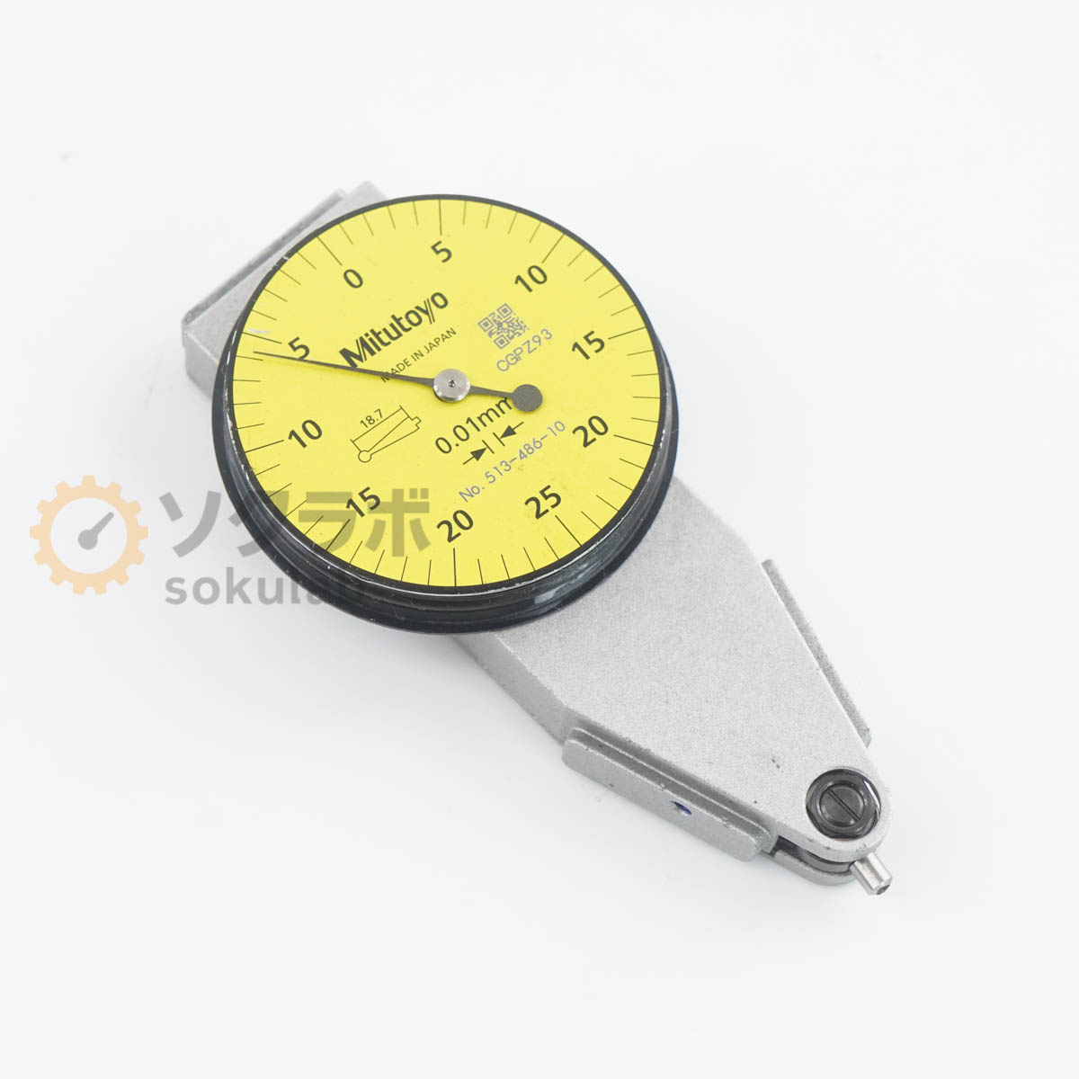 【中古】[JB]保証なし Mitutoyo 513-486-10 Test Indicator Dial Gauge テストインジケーター てこ式ダイヤルゲージ テストインジケ...[07640-0054]