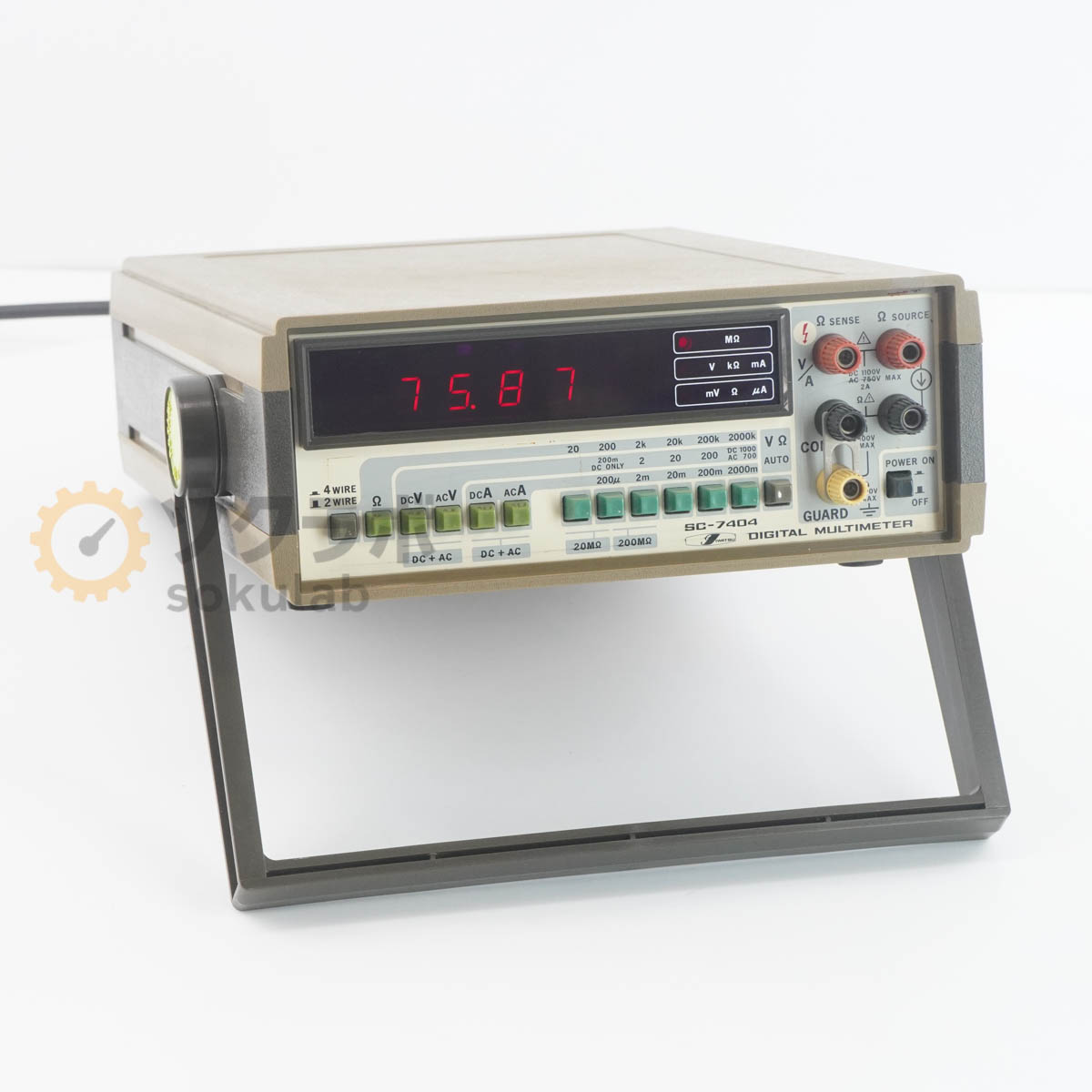 【中古】[DW]8日保証 IWATSU SC-7404 DMM DIGITAL MULTIMETER デジタルマルチメーター [07641-0079]