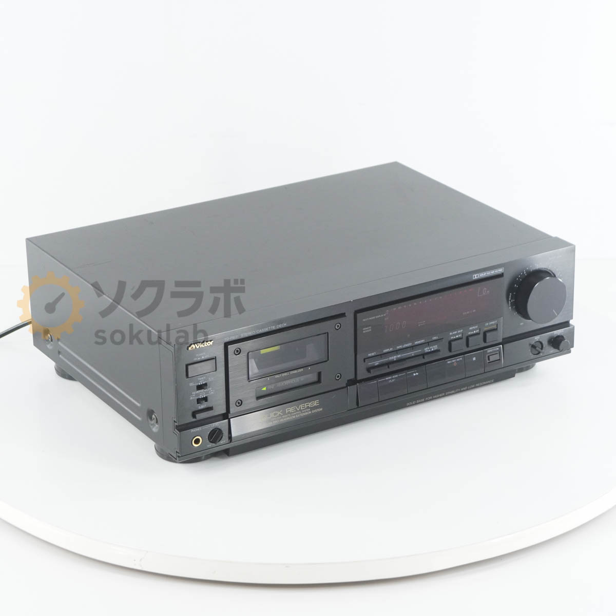 【楽天市場】【中古】[PG]8日保証 Victor TD-R631 カセットデッキ STEREO CASSETTE DECK [07755 ...