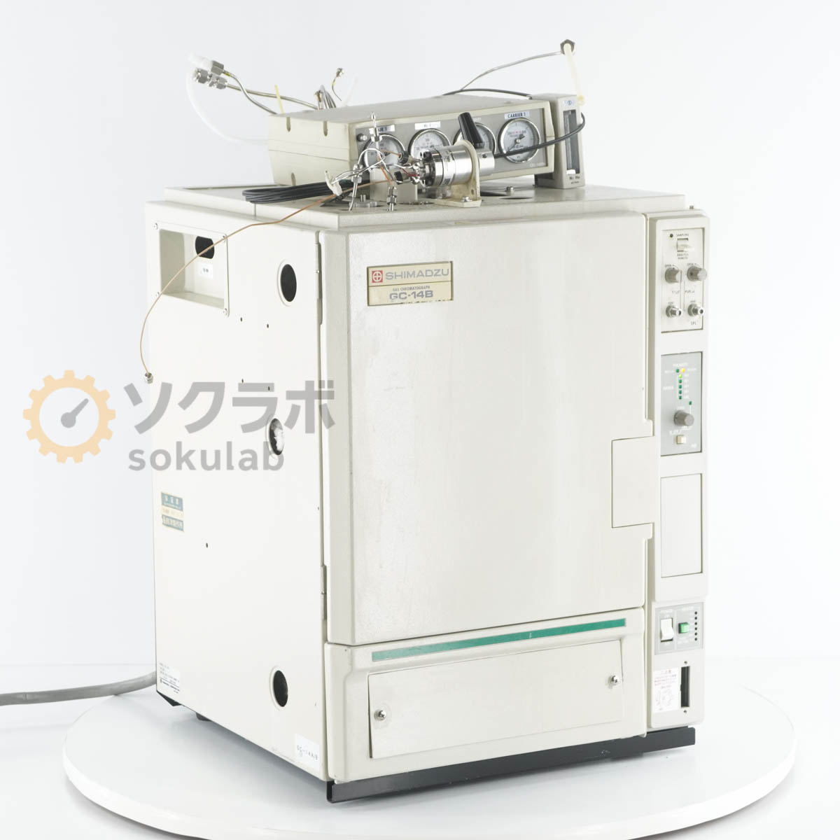 【中古】[JB]引きうけるなし SHIMADZU GC-14B GAS CHROMATOGRAPH 屁っ放りクロマトグラフ CFC-14PM [07754-0009]