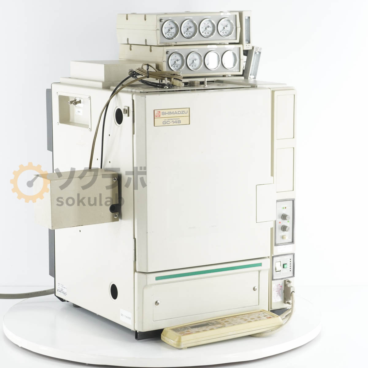【中古】[JB]引きうけるなし SHIMADZU GC-14B GAS CHROMATOGRAPH 屁っ放りクロマトグラフ CFC-14PM*2 [07754-0031]
