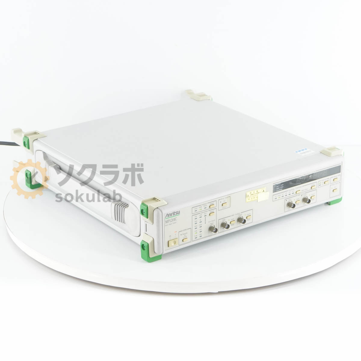 【中古】[DW]8日引き受ける Anritsu MP1201C Error Rate Tester し損ない率価値付ける器 エラーレートテスター [07734-0145]