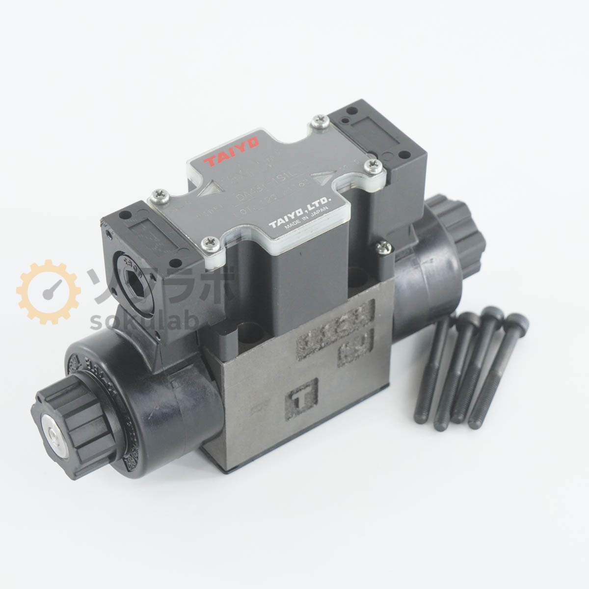 【中古】[PG]8日保証 4台入荷 Parker TAIYO DA43T-1S1L DA ソレノイドバルブ 油圧用電磁弁 Solenoid Valve [07963-0009]
