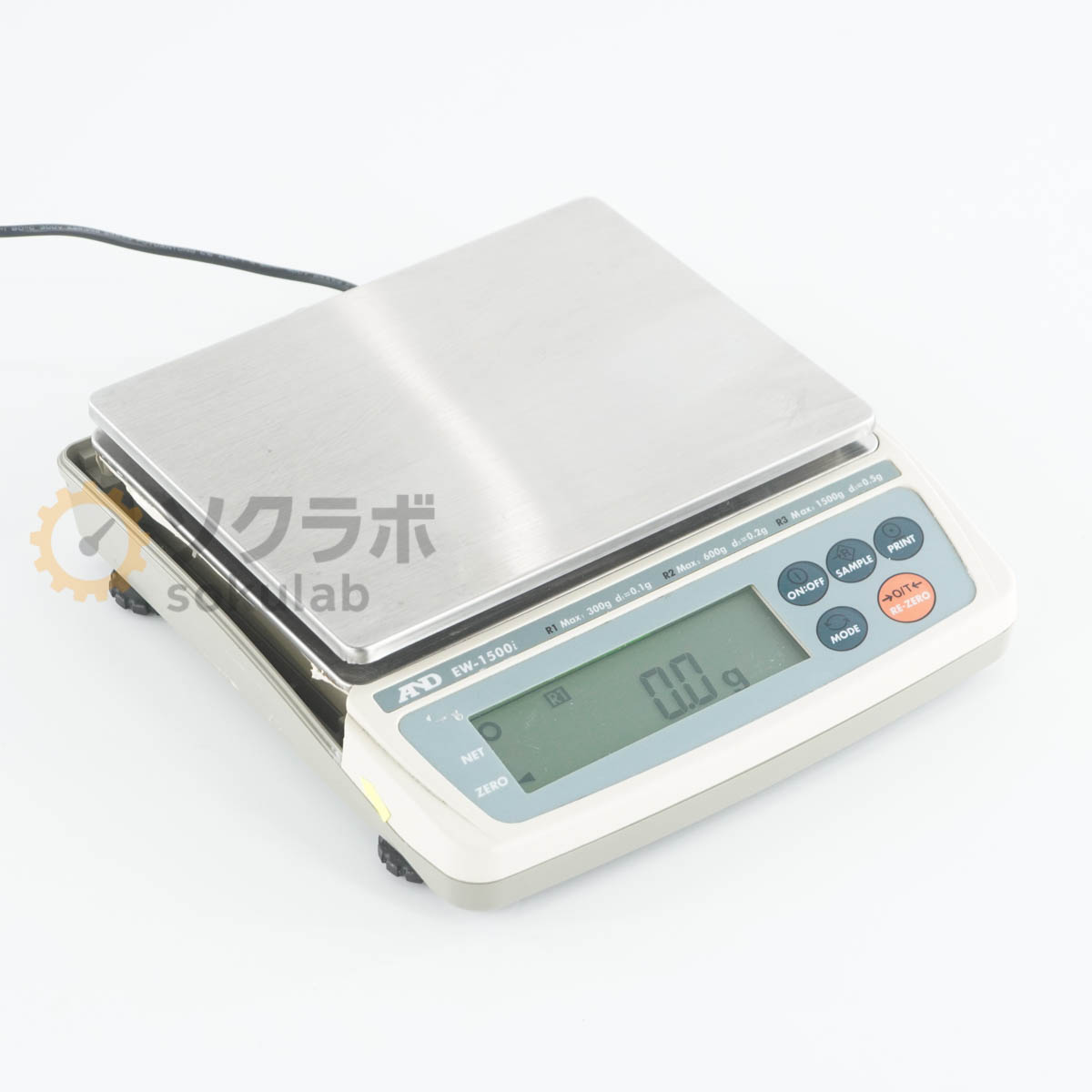 【中古】[DW]8日引きうける 2025年9月読み合わせる A＆D EW-1500i EW-i Balance パウダーコンパクト天びん 陰電子竿秤 陰電子天びん ひょう量300g/600g/1500g A...[07996-0002]