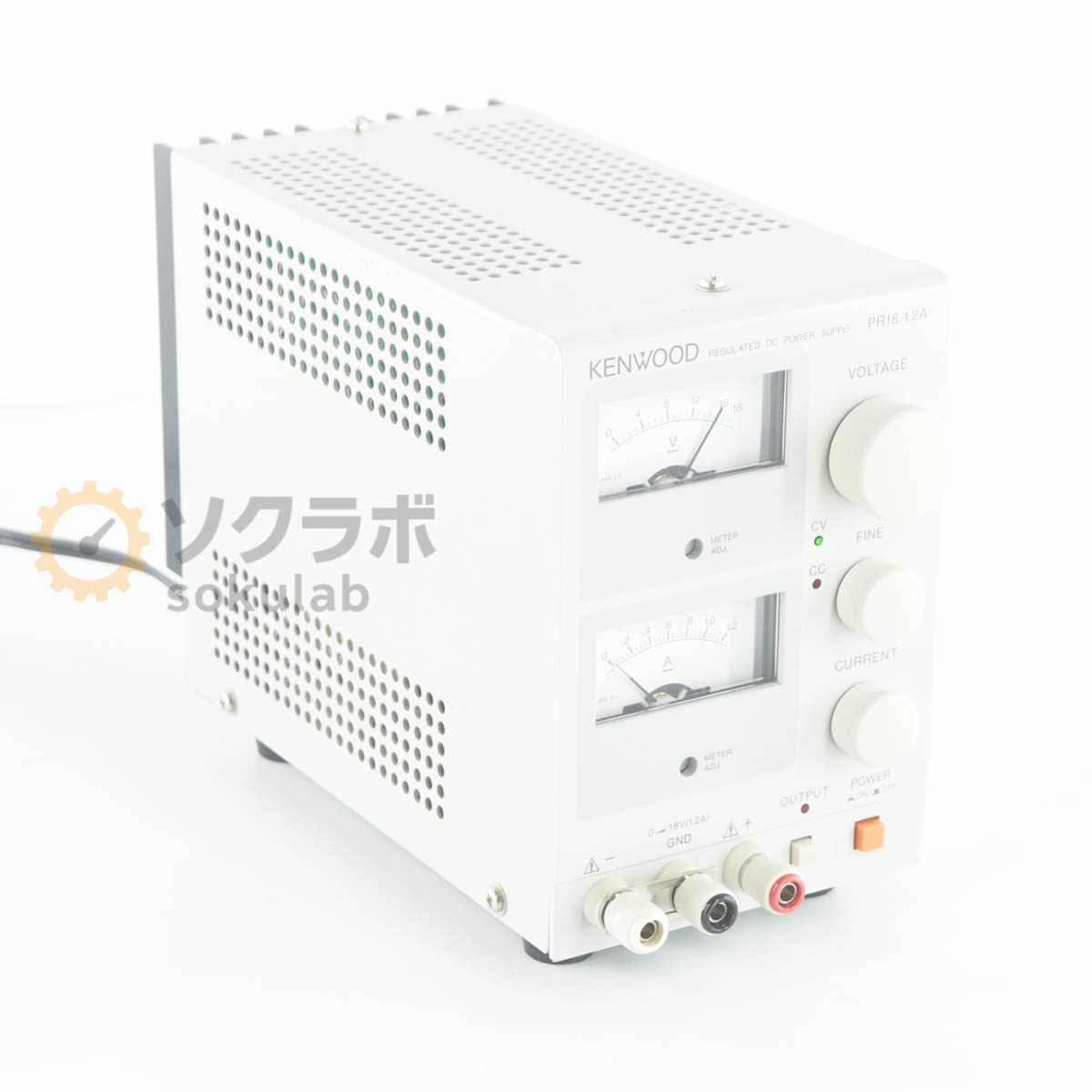 【中古】[DW]8日引きうける TEXIO PR18-1.2A PR-A REGULATED DC POWER SUPPLY 直流兼ね合い化ワット数 DCワット数 直流ワット数 0-18V 1.2A [07734-0176]
