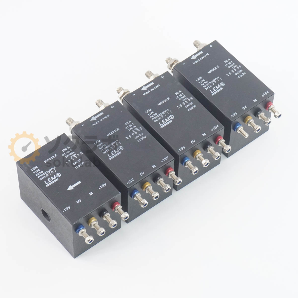 【中古】[DW]8日保証 セット LEM CT 50-T CT 100-S Current Transducer 電流変換器 カレントトランスデューサー [07945-0013]