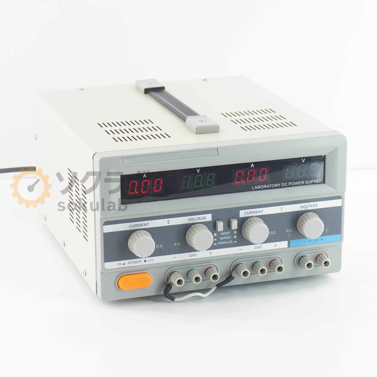 【中古】[DW]8日引きうける QJE QJE 3003EIII LABORATORY DC POWER SUPPLY DCワット数 直流ワット数 単相200V [07734-0026]