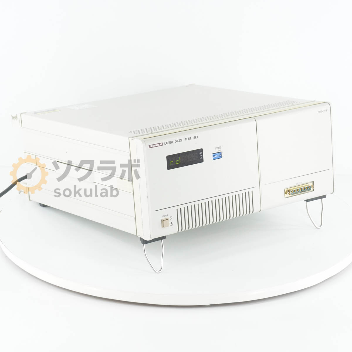 【中古】[DW]8日引きうける ADVANTEST Q89611P Q8671 LASER DIODE TEST SET レーザーダイオードテストセット [08070-0051]