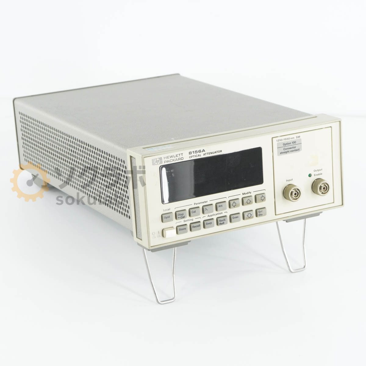 【中古】[JB]引きうけるなし hp 8156A OPTICAL ATTENUATOR 光アッテネーター オプティカルアッテネーター OPT 100 1310/1550航空マイル SM [08070-0084]