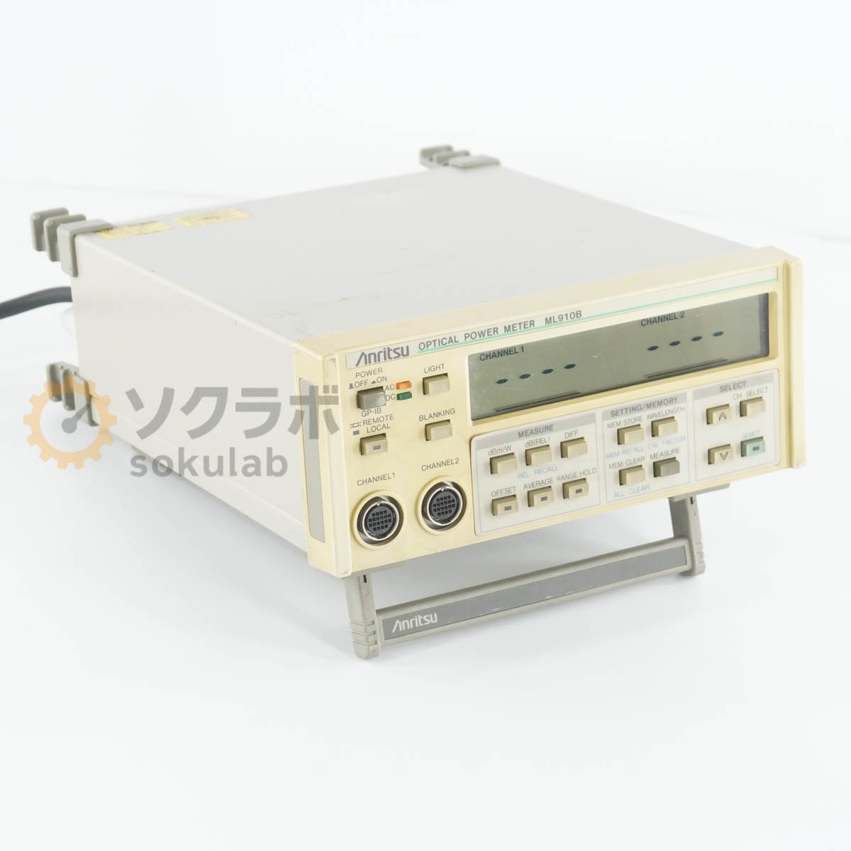 【中古】[DW] Anritsu ML910B OPTICAL METER 光力強さ米突 オプティカルパワーメーター [08070-0106]