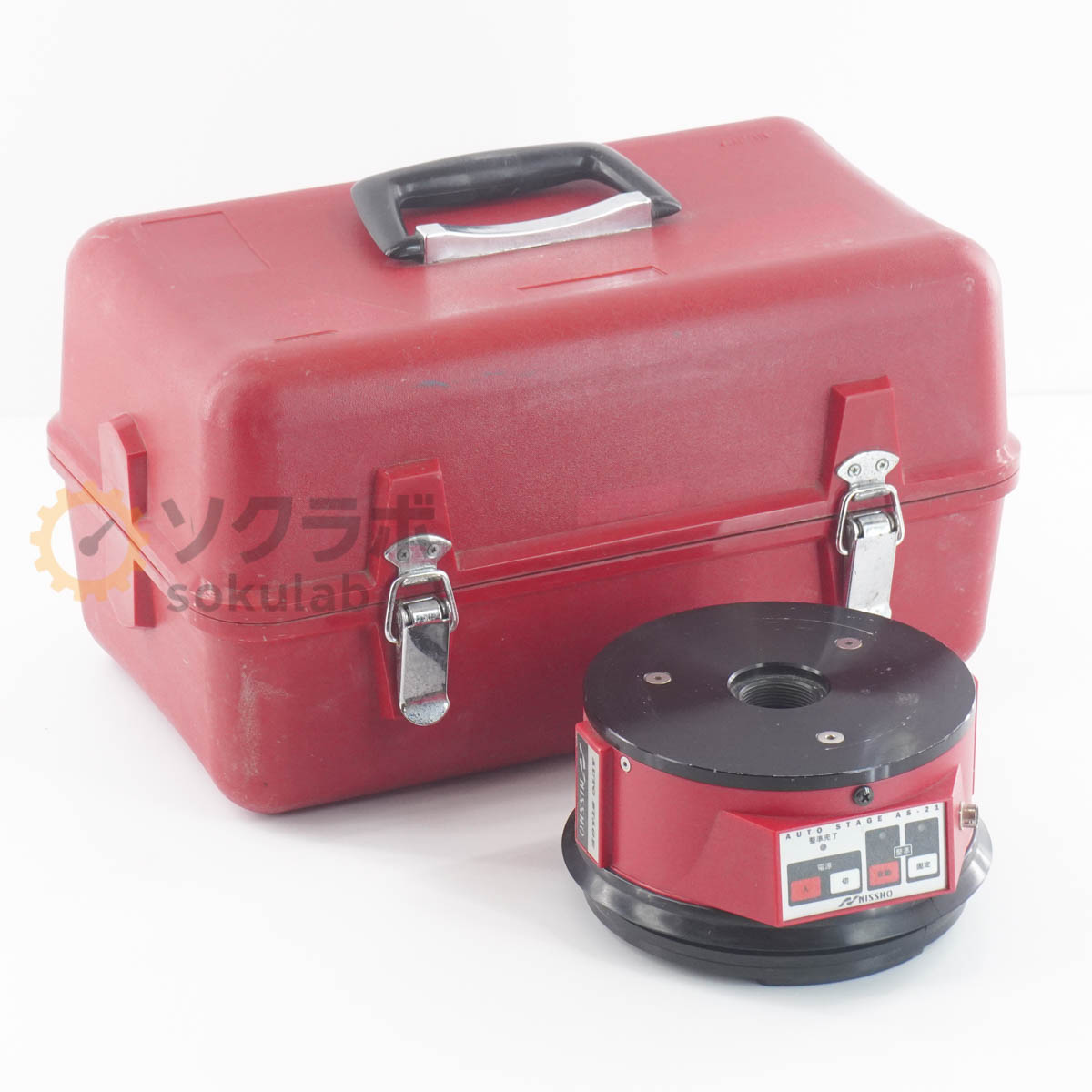 【中古】[JB]保証なし 42台入荷 NISSHO AS-21 自動整準台 AUTO STAGE オートステージ [07942-0002]｜デンタショップ