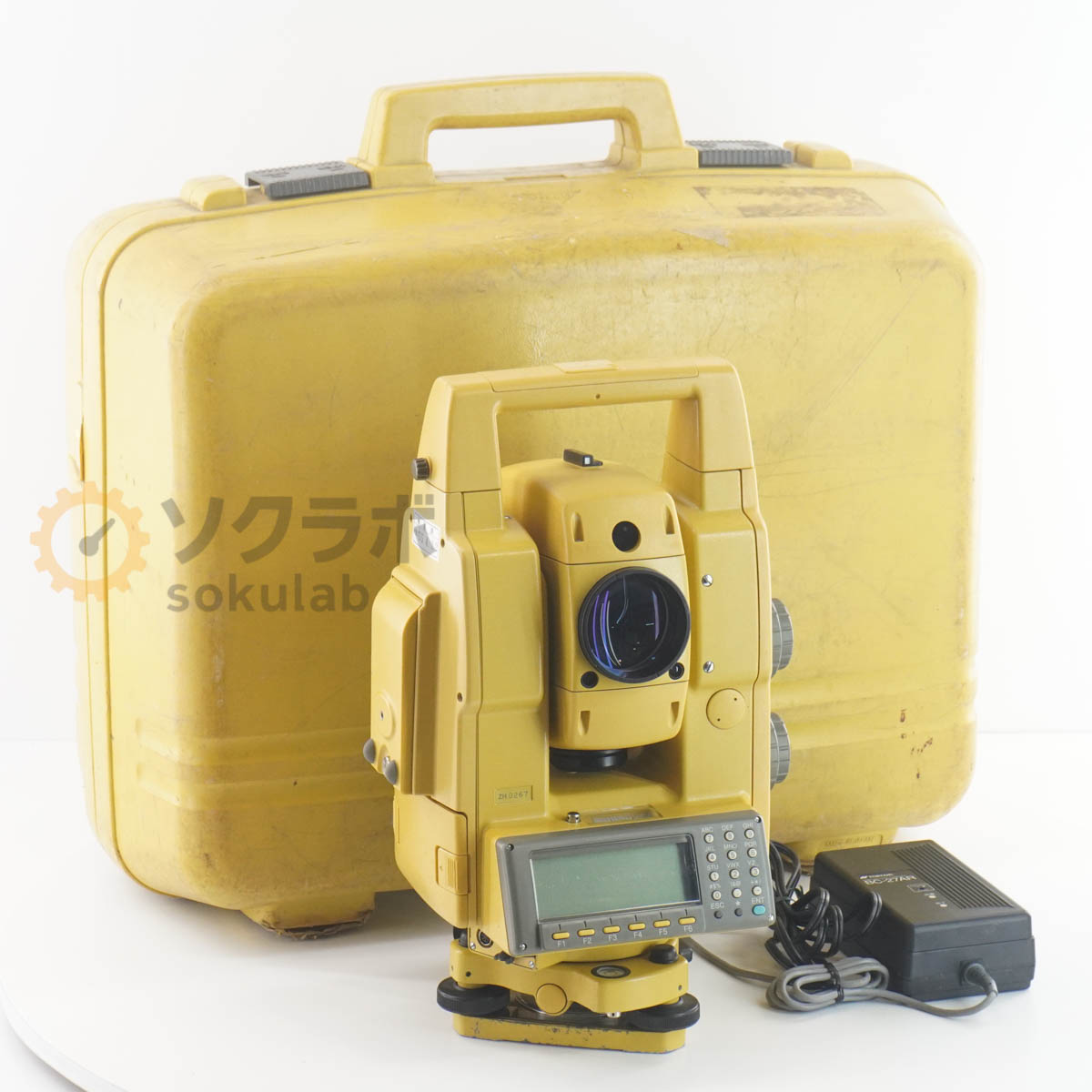 【中古】[PG]8日保証 TOPCON GTS-815A GTS-800 Series 自動追尾 トータルステーション 測量機 AUTOTRACKING TOTAL STATION BC-27AR ...[07942-0020]