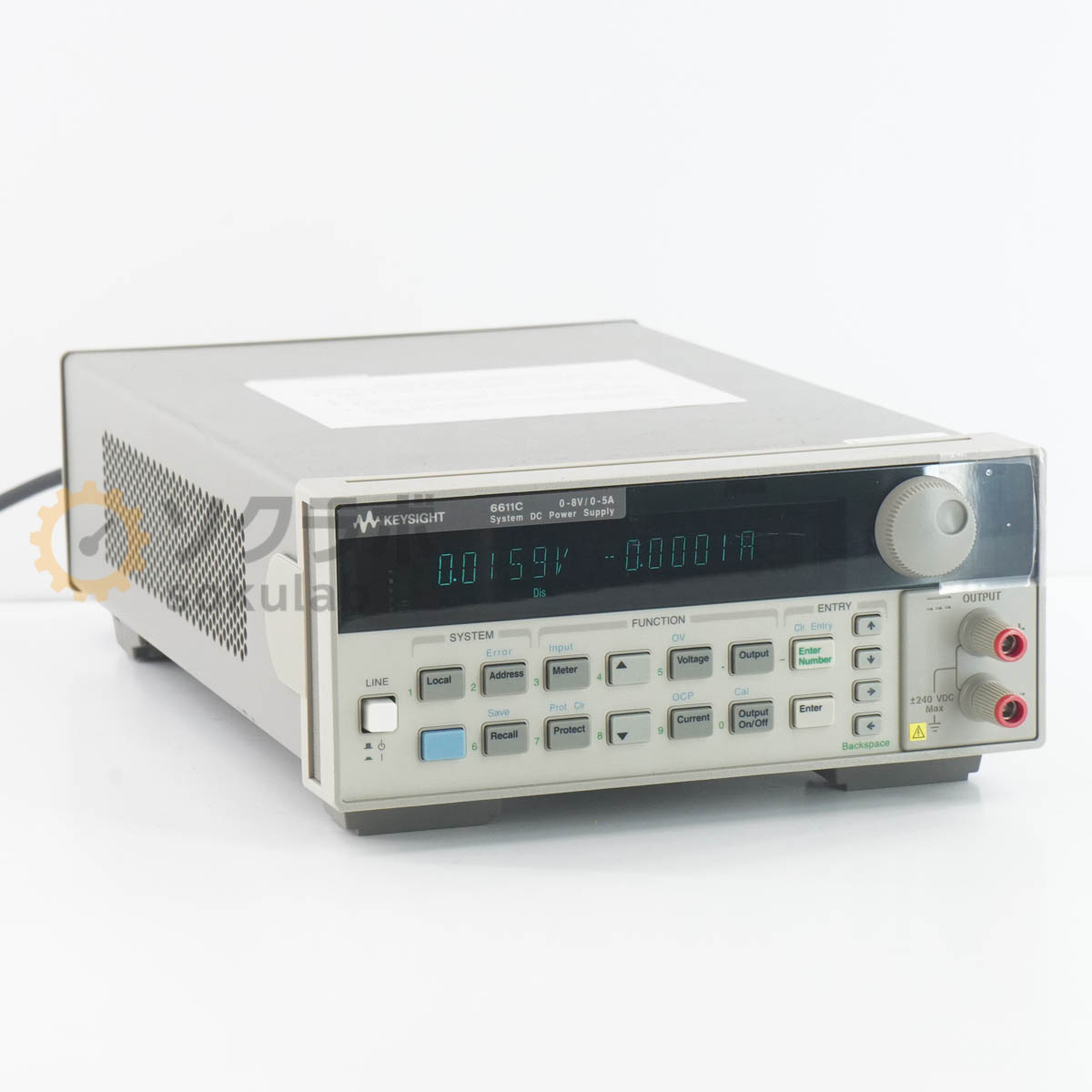 【中古】[DW]8日引き受ける Keysight 6611C System DC Power Supply 取り合わせワット数 DCワット数 直流ワット数 0-8V/0-5A [07990-0033]