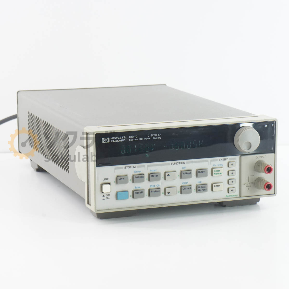 【中古】[DW]8日引き受ける hp 6611C System DC Power Supply 取り合わせワット数 DCワット数 直流ワット数 0-8V/0-5A [07990-0037]