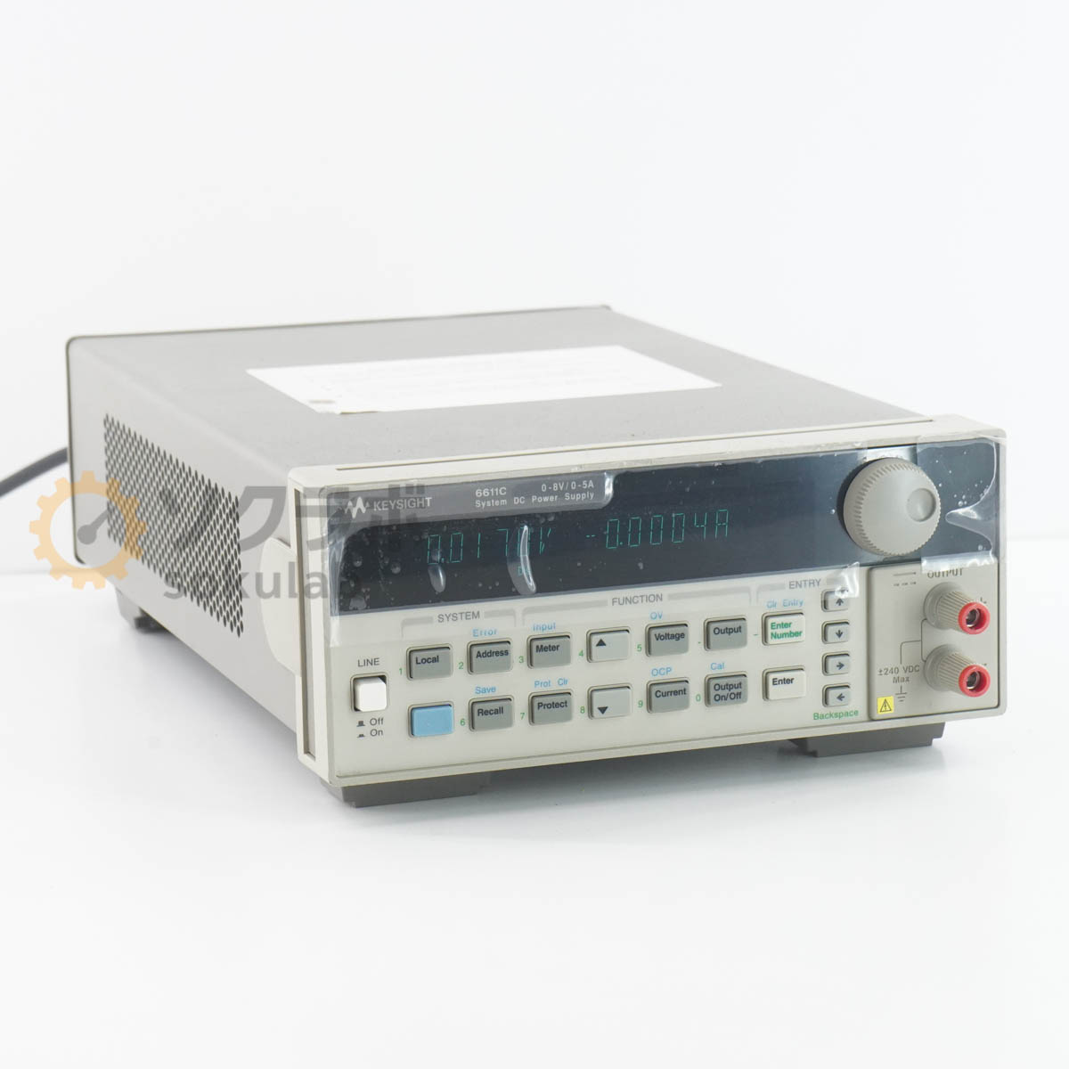 【中古】[DW]8日引き受ける Keysight 6611C System DC Power Supply 取り合わせワット数 DCワット数 直流ワット数 0-8V/0-5A [07990-0038]