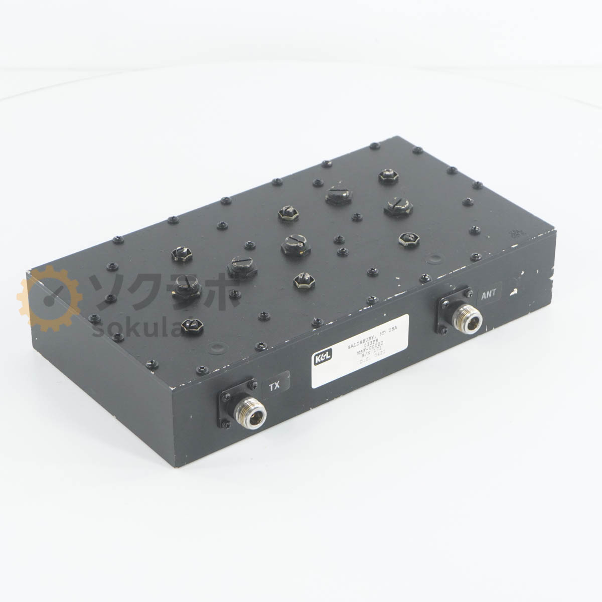 【中古】[DW]8日引きうける K＆L Microwave WSF-00020 033F8 Bandpass Filter バンドパスフィルター [07918-0101]