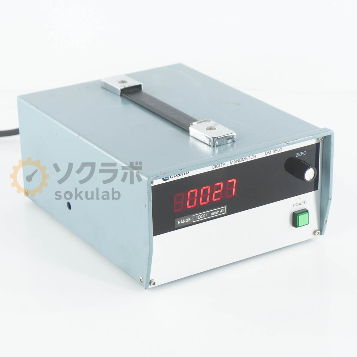 【中古】[JB]引きうけるなし COSMO DM-3500 DIGITAL MANOMETER デジタル剪断応力計 デジタルマノメーター [08091-0007]
