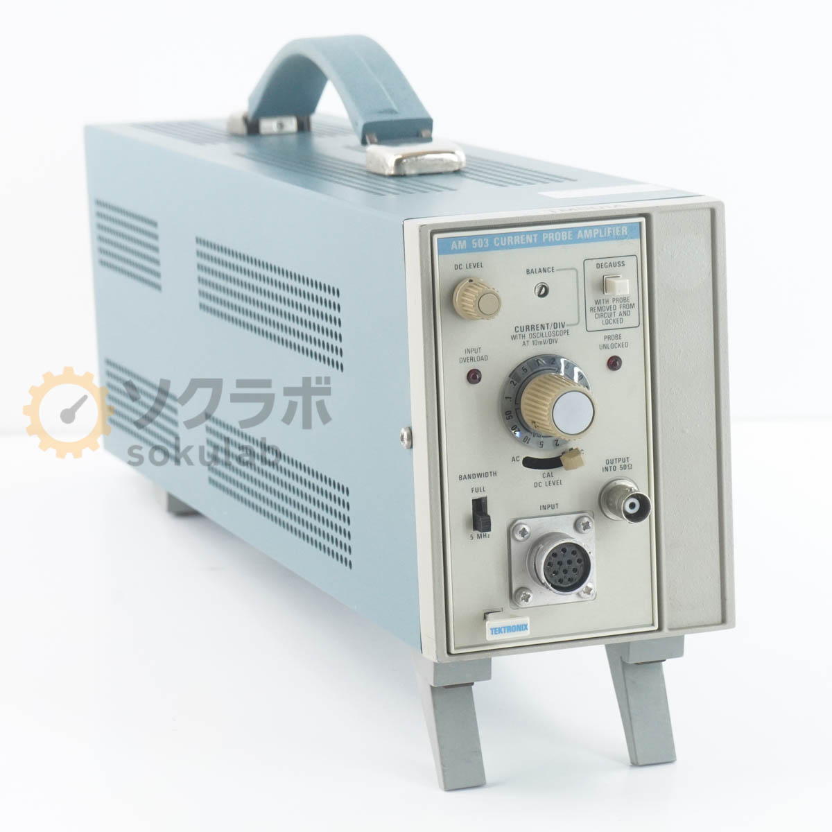 【中古】[JB]引きうけるなし Tektronix AM 503 AM503 TM501A CURRENT PROBE AMPLIFIER 電流プローブ増幅器 カレントプローブアンプ [07918-0116]