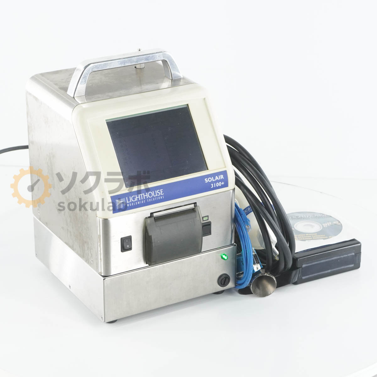 【中古】[DW]8日引き受ける 10/2025CAL LIGHTHOUSE Solair 3100＋ SOLAIR3100 ＋ Airborne Particle Counter 空気の状態中パーティクルカウンタ...[07822-0004]